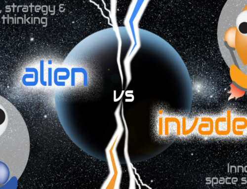 Slovenská mobilná hra Alien vs Invader: Space Attack